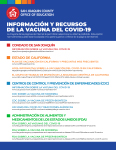 Thumbnail of COVID-19 Information and Resources (Spanish)
